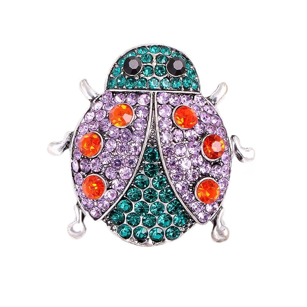 WCB1FPu Women's Brooches Cartoon Insect Clothing Brooch Alloy Animal Corsage Pin Clothing Corsage Accessories (B)