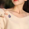 WCB1FPu Women's Brooches Cartoon Insect Clothing Brooch Alloy Animal Corsage Pin Clothing Corsage Accessories (B) view 3