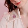 WCB1FPu Women's Brooches Cartoon Insect Clothing Brooch Alloy Animal Corsage Pin Clothing Corsage Accessories (B) view 4
