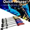 Quick Release Skewers,Bike Quick Release Bicycle Skewers Ultralight Quick Release Skewers MTB Road Bike Quick Release Front Rear Wheel Hub Skewers Bicycle Parts (Color : Gold) view 2