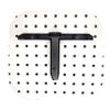 Hammy3DPrints Mount for HK USP Compact 9mm Mags - Pegboard/Metal Pegboard/Skadis/etc. | Magazine Holder Storage Rack (Wall Control/Gun Pegboard) view 1