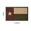 ZESION Army Green US Texas Flag Patches, Tactical Morale Patches Hook and Loop Military Patch for Caps Bags Vests Military Uniforms/2PCS view 2