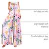 NineFit Basics Women's Yoga Pants, Pink, 4XL, Palazzo, High Waist, Wide Leg, Loose Fit, Boho, Casual, Lounge, With Pockets view 2