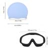 KELINFONG Swimming Goggles Anti Fog Spray Anti Uv Wide View No Leaking for Swimming Goggles Women Pool Toys Swimming Cap view 3