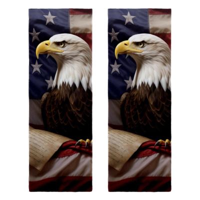 VTGHDEEQ Gym Towels,Hand Towels,Workout Towels for Gym Bag,Bird American Flag Eagle,2-Pc, 11.5x32 in, F4fu1yfammtf, Ow0p7hzldfis
