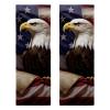 VTGHDEEQ Gym Towels,Hand Towels,Workout Towels for Gym Bag,Bird American Flag Eagle,2-Pc, 11.5x32 in, F4fu1yfammtf, Ow0p7hzldfis view 1