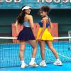 Pleated Tennis Skirts for Women High Waisted Athletic Golf Skorts with Pockets Shorts Running Workout Clothes (Navy-1, L) view 3