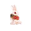 WCB1FPu Women's Brooch Personality Pin Fashion Corsage Bunny Personality Temperament Pin Collar Pin Buckle Suit Accessories Pectoral view 1
