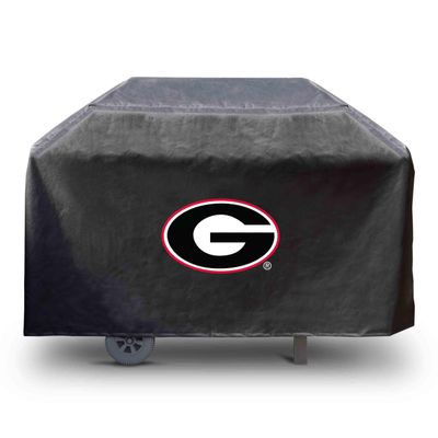 FANMATS 41193 Georgia Rectangular Grill Cover - Fits 3 and 4 Burner Grills - 68in x 21in x 35in