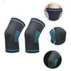 KOMBIUDA 2pcs Elastic Knee Sleeve for Sports Breathable Multi-use Knee Brace for Running Cycling Yoga and Climbing Comfortable Support for Joint Lake view 2