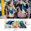 VTGHDEEQ Bathroom Hand Towels,Workout Towels for Gym Sweat,Yoga Mat Towel,Floral Peacock,2-Pc, 11.5x32 in, T2yi6zearndr, Yk4c0lykdiio view 4