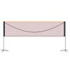 BPVCMHOS Foldable Badminton Net Stand, Strong Pickleball Tennis Stand with Storage Bag, for Sports Field Gym Backyard (Size : 5.1m/17ft)