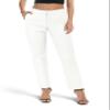 Urban CoCo Women's High Waist Work Pants Business Casual Office Dress Pants Trousers with Pockets(L,White), Large view 2