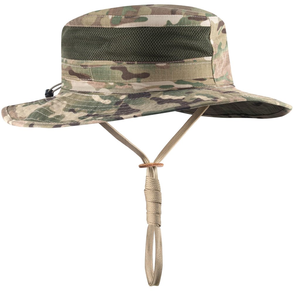 GLORYFIRE 2024 Update Boonie Hat Military Tactical Boonie Hats for Men Women Hunting Fishing Outdoor with Breathable Mesh Hole Camo