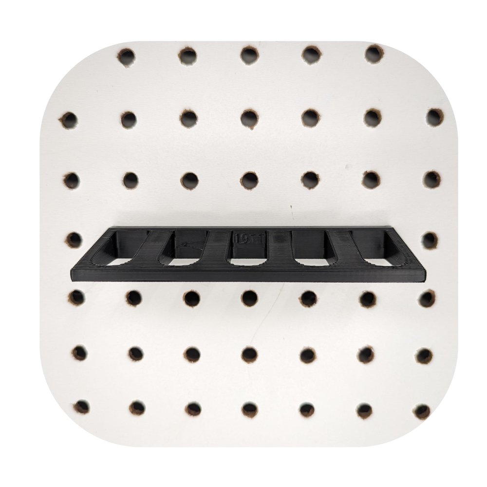 Hammy3DPrints Mount for Springfield XD/XD-S Mags - Pegboard/Metal Pegboard/Skadis/etc. | Magazine Holder Storage Rack (Vault Tek)