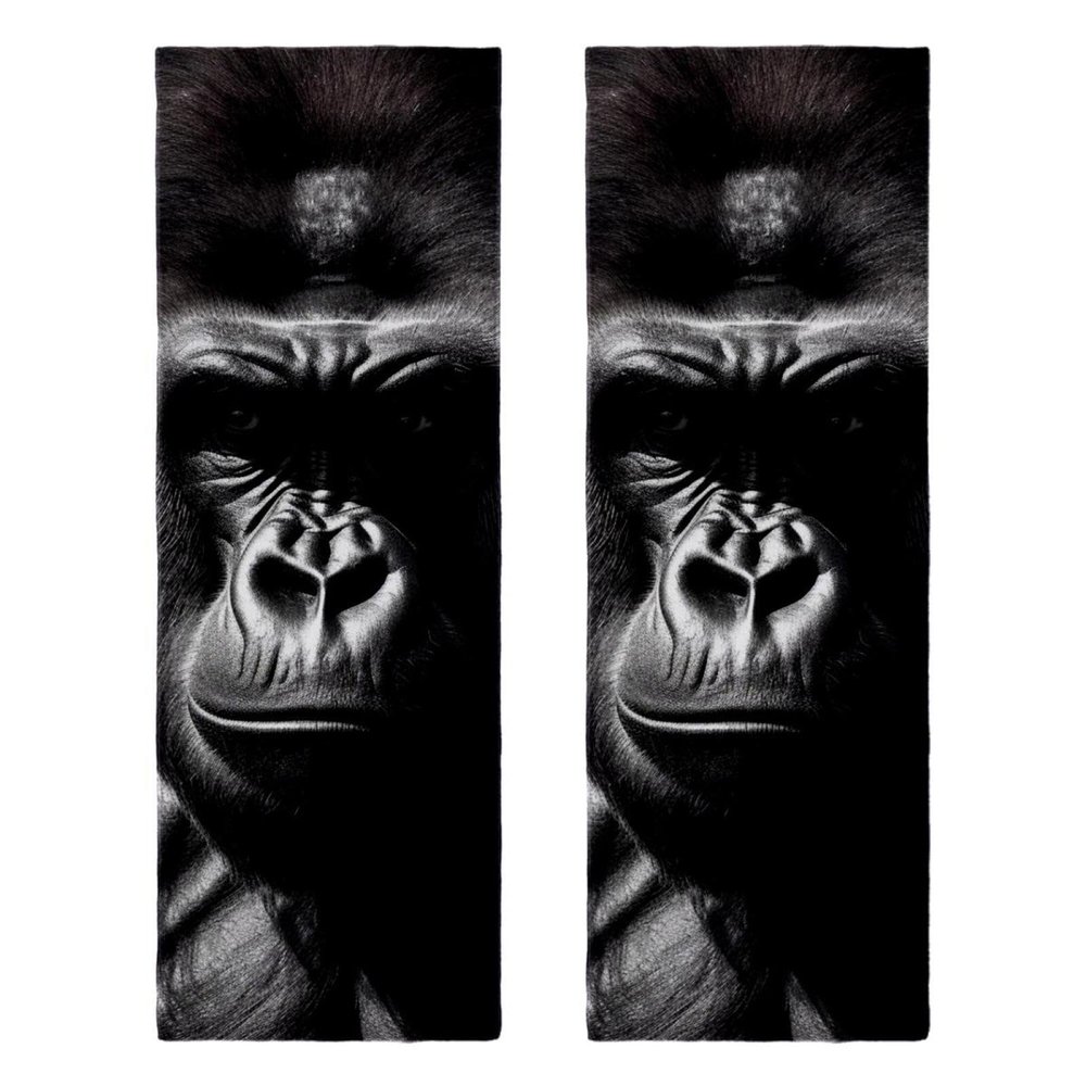 VTGHDEEQ Gym Towels,Hand Towels,Workout Towels for Gym Bag,Angry Animal Gorilla,2-Pc, 11.5x32 in, M4ao8csryhhn, Oy7z6fwkvrxv