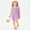 Batermoon Girls Swim Cover Up Swiss Polka Dot Summer Beach Dress V Neck Boho Cute Dresses with Pockets 4-14 Years view 4