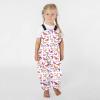 NineFit Basics Kids Toddler Suspender Rain Pants Windproof Mud Jumpsuit Boy Girl Water-Proof Rain ib (Multicolor-A, 8-9 Years) view 2
