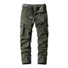 Maiyifu-GJ Men's Casual Military Pants Multi Pockets Cargo Hiking Trousers Elastic Waist Lightweight Joggers Sweatpants (Army Green,36) view 1