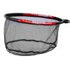 Aymzbd Fishing Landing Net Head Fly Fishing Net Rubber Coated Replacement Net 8mm Thread Fish Catching Releasing Landing Net Head, 30cm view 1