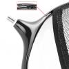 Aymzbd Fishing Landing Net Head Fly Fishing Net Rubber Coated Replacement Net 8mm Thread Fish Catching Releasing Landing Net Head, 30cm view 2