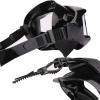 GeRRiT Snorkeling Gear, Diving Mask Anti-Fog Swimming Snorkel Mask Suitable for Adults Scuba Dive Swim Snorkeling Goggles Masks, Blue view 4