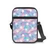 TODIYADDU Purple Marble Sling Bag for Women Crossbody Purse Star Tie Dye Messenger Bag Small Shoulder Bag Mini Phone Pouch Purse with Adjustable Strap and Zip Pocket Portable Chest Bag Gifts view 2