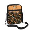 TODIYADDU Pumpkin Maple Leaves Sling Bag for Women Crossbody Purse Daisy Flower Messenger Bag Small Shoulder Bag Mini Phone Pouch Purse with Adjustable Strap and Zip Pocket Portable Chest Bag view 1