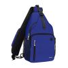 MOSISO Sling Backpack Bag, Crossbody Shoulder Bag Travel Hiking Daypack Chest Bag with Front Square Pocket&USB Charging Port, Royal Blue view 1