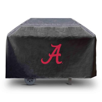 FANMATS 41195 Alabama Rectangular Grill Cover - Fits 3 and 4 Burner Grills - 68in x 21in x 35in
