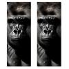 VTGHDEEQ Bathroom Hand Towels,Workout Towels for Gym Sweat,Yoga Mat Towel,Angry Animal Gorilla,2-Pc, 11.5x32 in, H1gw1iilwcly, Mg5d1fdvzudf view 1