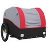 Gecheer Bike Trailer Black and Red 99.2 lb Iron 0313022C view 4