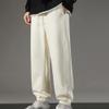 Maiyifu-GJ Men's Lightweight Joggers Pants Sweatpants Elastic Waist Drawstring Casual Pants Athletic Running Hiking Trousers (Apricot,Small) view 2