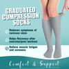 COOLOVER Compression Socks for Women and Men - Best for Circulation, Running, Athletic, Recover, Nurse, Travel view 2