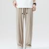 Maiyifu-GJ Men's Casual Loose Sweatpants Lightweight Running Hiking Joggers Pants Elastic Waist Drawstring Athletic Trousers (Khaki,X-Large) view 2