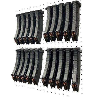 Hammy3DPrints Mount for CZ Bren 2 762x39 Mags - Pegboard/Metal Pegboard/Skadis/etc. | Magazine Holder Storage Rack (Non-Metal Pegboard)