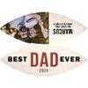 Jaydouble Custom Football Father's Day Gifts Personalized Photo Football Best Dad Ever from Son Gifts Engraved Football Gifts for Coach Dad Birthday Father's Day Christmas Gifts for Dad, Design 04 view 3