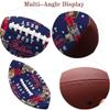 Jaydouble Custom Football Father's Day Gifts Personalized Photo Football Best Dad Ever Gifts Engraved Football Gifts for Coach Dad Father's Day Christmas Gifts for Dad, Design 07 view 4