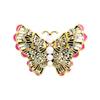 WCB1FPu Ladies Brooch Personality Brooch Alloy Retro Hollow Pearl Butterfly Brooch Clothing Accessories view 1