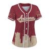 Custom Baseball Jersey for Women Hockey City Skyline Design Hip Hop Button Down Shirt Stitched/Printed Personalized Name & Number Fans Gift for Hockey Mom Women Girls S-4XL view 2