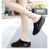 GERRIT Women's air Cushion Slip-on Walking Shoes, Women's Orthopedic Sports and Casual Thick-Soled Backless Tennis Sandals (Black,11) view 2