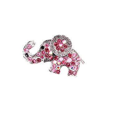 WCB1FPu Ladies Brooch Personality Brooch Rhinestone Brooch Elephant Brooch Coat Coat Pin Alloy Brooch (A)