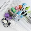 Panda Straw Hat Cover for Stanley 40&30 Oz Cup, 10mm Silicone Covers Cap for Stanley Cup Accessories, Cute Straw Topper for Tumblers, Cap Stopper for Reusable Tip Lids (DM365) view 3