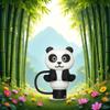 Panda Straw Hat Cover for Stanley 40&30 Oz Cup, 10mm Silicone Covers Cap for Stanley Cup Accessories, Cute Straw Topper for Tumblers, Cap Stopper for Reusable Tip Lids (DM365) view 4