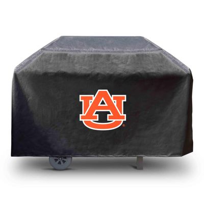 FANMATS 41205 Auburn University Rectangular Grill Cover - Fits 3 and 4 Burner Grills - 68in x 21in x 35in