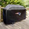 FANMATS 41143 NFL - New England Patriots Rectangular Black Grill Cover - Fits 3 and 4 Burner Grills - 68in x 21in x 35in view 2