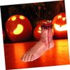 FOYTOKI Halloween Realistic Broken Foot Sacry Accessories Foot for Scary Atmosphere view 4