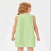 Batermoon Girls Swim Cover Up Swiss Polka Dot Summer Beach Dress V Neck Boho Cute Dresses with Pockets 4-14 Years view 3