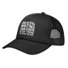 God is Still Writing Your Storys Stop Trying to Steal The Pen Hat Mesh Baseball Cap Trucker Hats Breathable Golf Dad Sun Hat Men Women Black view 3