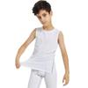 LNFINTDO Boys Compression Tank Tops Athletic Sleeveless Shirt Youth Quick Dry Undershirt Workout Baselayer Football T Shirts view 2